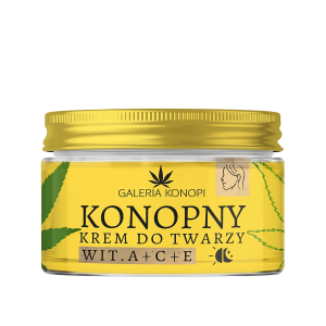 Konopny krem do twarzy NA NOC