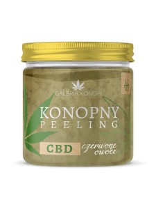 Konopny peeling CBD myjący