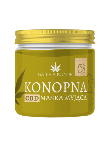 Maska myjąca CBD do twarzy